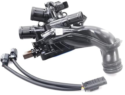 Carcasa Termostato 9808646980 Compatible for MINI R56 R55 Compatible for Peugeot 207 208 308 508 2008 3008 1.4 1.6 16VTi Compatible for Citroen DS3 C3(With Wire)