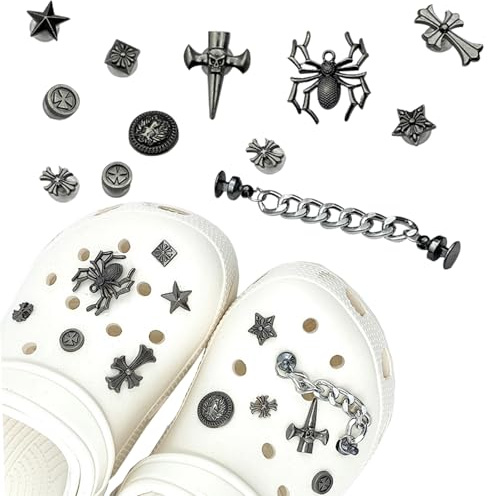 LIUYIDM Schuh Charm, Clog Dekoration PVC Schuhe Dekorationen Mine-Handwerk Schuh Schnallen, Cartoon Anime Spiel Charms Schuh Zubehör für Jungen Mädchen Herren Frauen Party Geburtstag