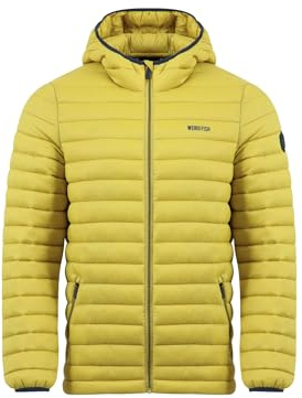 Weird Fish Flete Lightweight Showerproof Padded Hooded Jacket