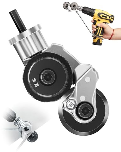 Blechschneider Bohraufsatz für Bohrmaschine, Metallknabber für Stahl