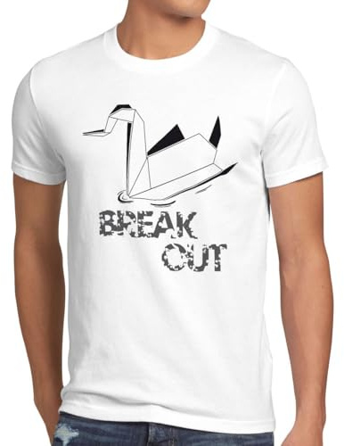 style3 Swan - Break Out Herren T-Shirt