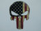 cut-it folientechnik & design MG001 / Aufkleber Punisher 13x9,5cm USA Flagge Hot Rod Tuning Sticker Racing Old School Vintage Retro Style