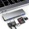 RayCue 6 in 1 USB-C Hub for MacBook Pro/Air M1/M2/M3 2023/2022/2021 13-16; USB 3.0 Ports, SD/TF Card Reader, Thunderbolt 3 PD Port