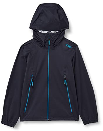CMP - 2,5-Lagen-Kinderjacke mit fester Kapuze, Anthrazit, 152