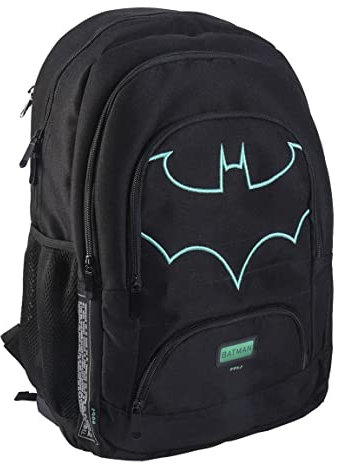 CERDÁ LIFE'S LITTLE MOMENTS Mochila Escolar de Batman Idónea para Niño, Unisex niños, Multicolor, Normal