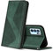 ZONNAVI Cover per Oppo Reno 6 5G, Flip Custodia Pelle PU con [Slot Cart] [Supporto Stand] [Magnetica], Cover a Libro Portafoglio per Oppo Reno 6 5G (Verde)