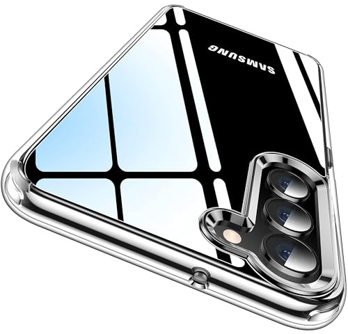 CASEKOO Crystal Clear [Nie Vergilbung] für Samsung Galaxy S23 Hülle 5G [Unzerstörbarer Militärschutz] Stoßfeste Kratzfeste Schutzhülle Dünnne Handyhülle Transparent Slim Case - Durchsichtig