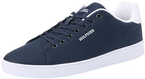 Tommy Hilfiger Herren Cupsole Sneaker Schuhe, Blau (Desert Sky), 46