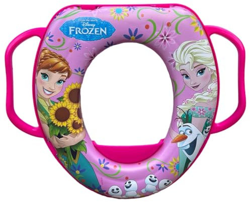 Toilettensitz für Kinder, Motiv: Die Eiskönigin, Disney, universal, mit Griffen