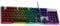 GEODMAER RGB Gaming Tastatur, 104 Tasten Kabelgebunden, 8-Zonen-RGB-Beleuchtung, Metallplatte, Programmierbare Makro für PC Laptop Mac Xbox