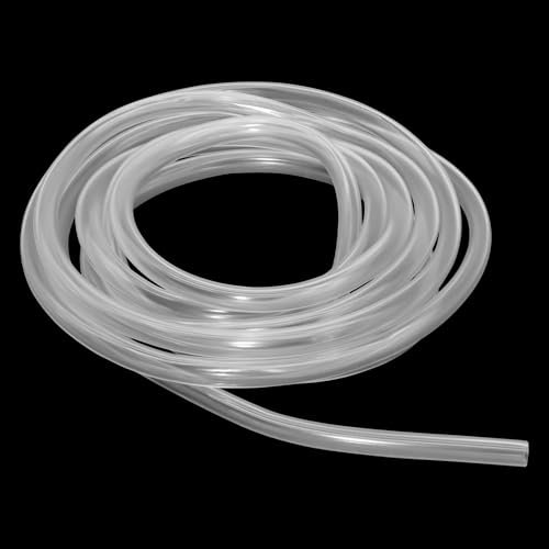 iMeistek PVC-Schlauch, transparent, 2 m, 10 mm Innendurchmesser x 13 mm Außendurchmesser, flexibler PVC-Vinyl-Schlauch für Wasser- und Luftschläuche