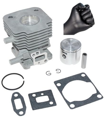 ISSICOO Zylinderkolben-Set 6698480 für Metabo HPT Hitachi CG27EASP CG27EASPSL Tanaka TCG-27EBDP TCG-27EBSP TCG-27EASPSL Motorsense
