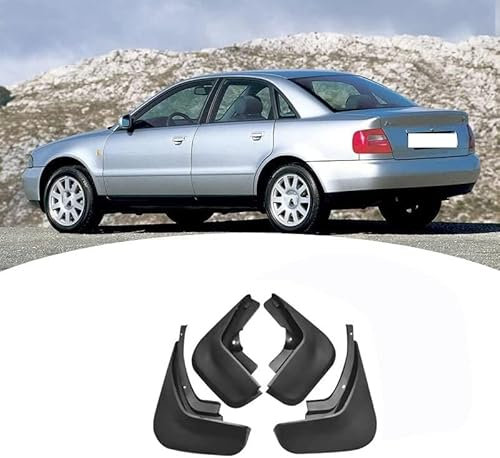 JIAQINF Auto Kotflügel Für Audi A4 B7 B8 B9 2004-2022, Auto Front Heck Spritzschutz Abdeckung, Langlebiges Kratzfestes Kotflügel Schmutzfänger