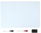 Amazon Basics Whiteboard, magnetisch, trocken abwischbar, für Kühlschrank, Blatt ca. 33 x 50 cm, 2 Marker und Tafelwischer, Weiß