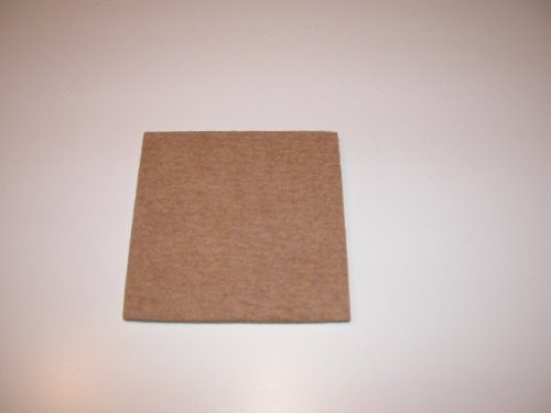 Filz Untersetzer 10 x 10 cm eckig sahara Daff