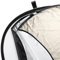 Walimex 5-in-1 Faltreflektor Set (150 x 200 cm) gold/silber/schwarz/transparent/weiß