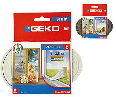 GEKO NASTRO PARAFREDDO GOMMA E m 6 MARRONE TREEMME