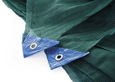 VERDELOOK Tela monofilamento de Polietileno para la Cosecha de Aceitunas, antiespinas, 5 x 10 m, Verde