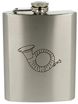 Art of Music Flachmann Fürst Pless Horn - Schönes Geschenk für Musiker
