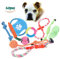 VOMAX Kong Jouets pour Chien en Coton tressé Corde nouée Durable à mâcher pour Chiot Couleur aléatoire (10)