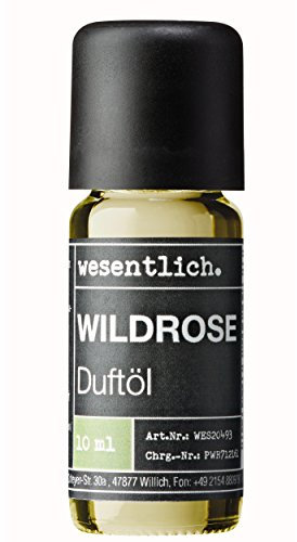 wesentlich. Duftöl Rose 10ml - feiner Duft für Diffuser und Lampe - als Raumduft oder zur Kerzenherstellung - pure Premium Öle aus Deutschland