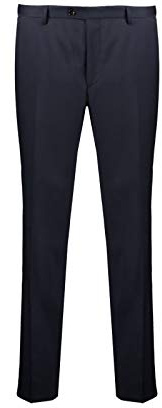 Benvenuto Herren Stoffhose Nero.V Modern Fit Dunkelblau, Größe:54, Farbe:Stimmungsblau