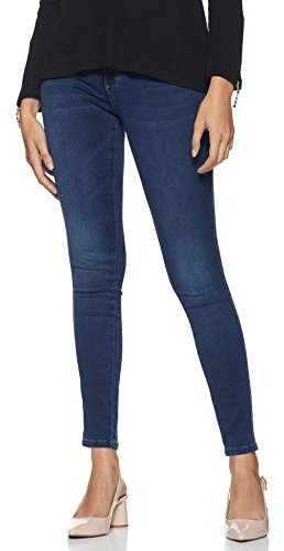 ONLY Mujer Onlroyal Hw Skinny Jeans Bb Bj13964 Noos Vaqueros, Azul (Dark Blue Denim Dark Blue Denim), 42W / 32L
