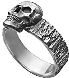 Sterling Silber 925 Totenkopf Ringe Schmuck Schädel Unisex Handgemacht Juwelen