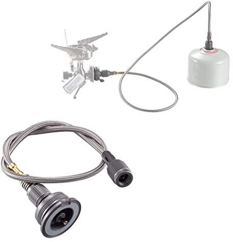 CAMPINGMOON Camping Gas Stove Adapter, Input: EN417 Lindal Valve Canister, Output: Butane Gas Stove Z13M