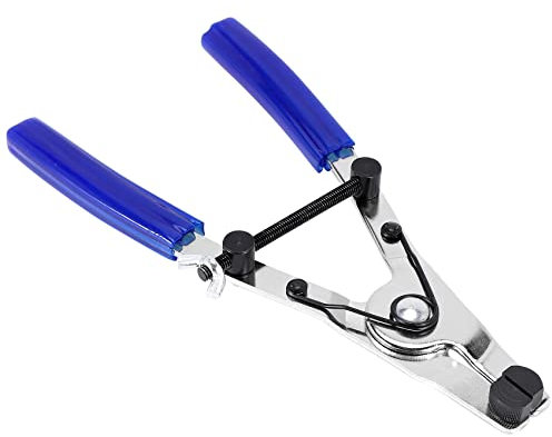 Fhdpeebu Motorcycle Motorbike Brake Caliper Piston Removal Pliers Rewind Tong Clamp Tool 16.5-40mm Diameter (Light Blue or Dark Blue)