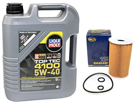 Motoröl Set Top Tec 4100 5W-40 5 Liter + Ölfilter SH4049P