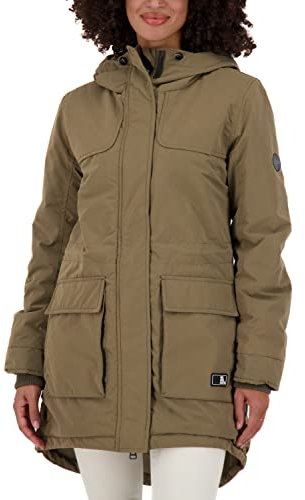 alife & kickin Damen CharlizeAK A Coat Damenjacke Wintermantel warm gefüttert XS-XXL, Stone
