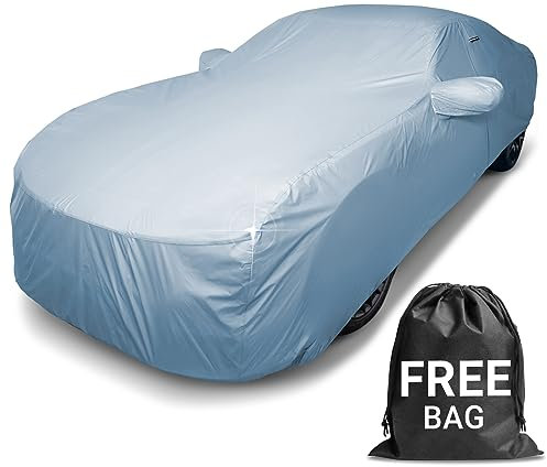 iCarCover 30-lagige Premium-Coupe-Autoabdeckung, wasserdicht, für jedes Wetter, Regen, Schnee, UV-Sonnenhagel, Schutz für Automobile, Automobilzubehör, vollständige Abdeckung für den Innen- und
