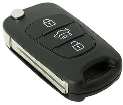 OcioDual 3 Tasten Schlüsselgehäuse Kompatibel mit KIA Rondo Sportage Soul, Gehäuse der Fernbedienung, Autoschlüssel Ersatz Schlüssel, Schlüsselhülle Hülle Schlüsselbox Case