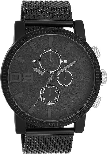 Oozoo Timepieces Herren Uhr | Armbanduhr Herren mit Metallarmband | Hochwertige Uhr für Männer | Edle Analog Herrenuhr in rund | C11214