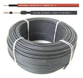 Helukabel Solarkabel, Photovoltaikkabel, SCHWARZ, 6mm², 100m, SOLARFLEX®-X H1Z2Z2-K, PV Kabel, UV-beständig, flexibel