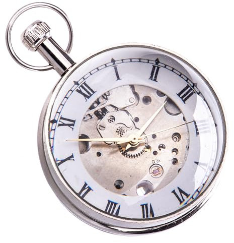 Antik 2000 Kugeluhr Uhr das Auge der Zeit Kapitänsuhr aus Messing mit sichtbaren Uhrwerk mechanisches Laufwerk