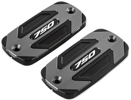 Für HONDA Forza 750 FORZA750 2020-2023 SPORT TOURING Vorne Brems Flüssigkeit Reservoir Kappe Hintere Abdeckung Motorrad Zubehör(2PCS Titanium)