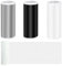 Smart Vinyl Permanent für Cricut Joy, 4 Rollen Smart Adhesive Vinyl Permanent, 14x200cm Transferfolie Rollen Vinylfolie Plotter Set für DIY Tassen, Basteldekoration(Schwarz+Weiß+Silber+Transferfolie)