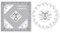 RSW Juego de 2 cuencos de Navidad de porcelana, color blanco con diseño de ciervo, 8 pulgadas, vajilla temática navideña, perfecto para cena de Navidad, cuenco festivo de Navidad de temporada