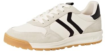 Tamaris Damen Schnürer Leder beige 37