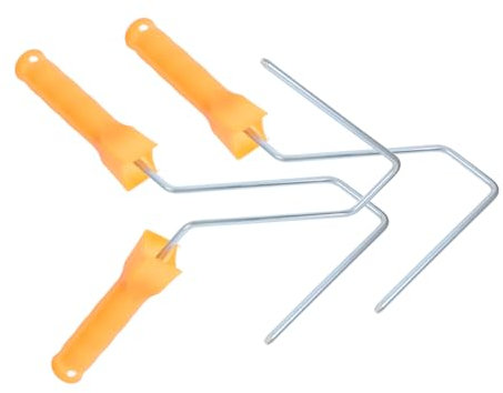 Hemobllo 3stücke Farbroller Mit Rutschfestem Griff Einstellbare Maler Rollenhalterung Für Wände Möbel Und Heimdekoration Robust Und Einfach Zu Montieren