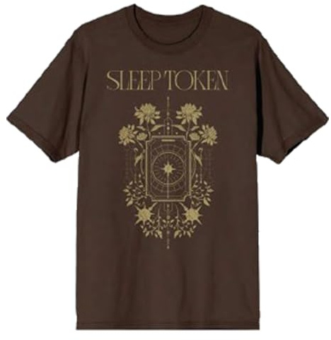 Rock Off officially licensed products Sleep Token Even in Arcadia Caramel T Shirt Size L