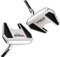 sinistra/destra mano mazza da golf putter per uomo donna golf club putters con palla raccolta funzione può stare in piedi con golf headcover 34 loft 3 gradi (Sinistra,nero)