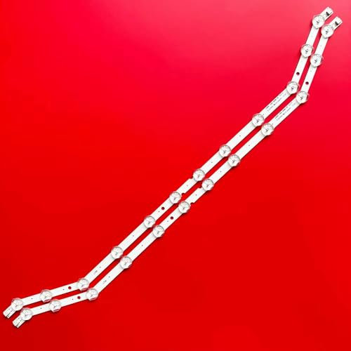 YSABVCP Tira de retroiluminación LED for televisor Samsung de 32 (2/10 Unidades, 2013svs32, D3GE-320SM1-R2, D3GE-320SM0-R2, UE32EH4003WX, 12 LED)(5TV(10pcs))