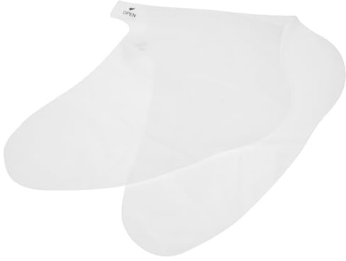 Vaguelly 2 Paar Peeling Fußmaske zur Hornhautentfernung Sanfte Pflege für Glatte Füße für Männer und mit Rosenextrakt Feuchtigkeitsspendend und Pflegend
