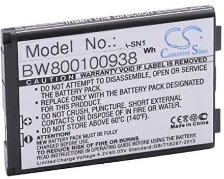 vhbw batteria compatibile con Sagem SG345i, VS3, MY-C5-3, MY-C5-2v smartphone cellulare (650mAh, 3,7V, Li-Ion) - Sostituisce 252310505