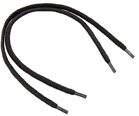 REMA 1 Paar Schnürsenkel schwarz - rund - Kordel - Ø 3,0 mm von 20 cm - 600 cm (500 cm)