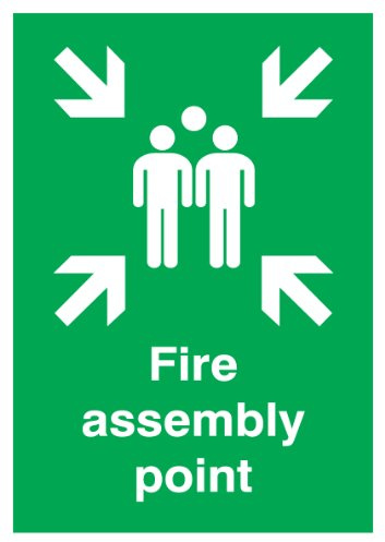 Signs & Labels FFR04550R Sign Board, Fire Assembly Point