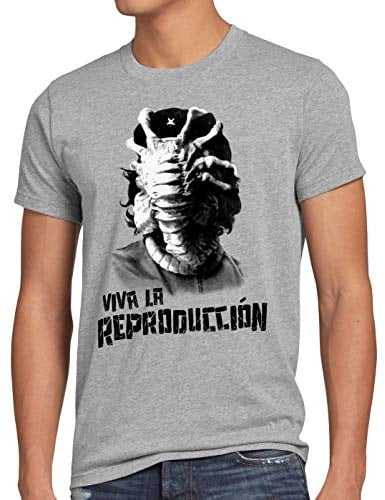 style3 Viva Facehugger T-Shirt Herren Revolution Revolution Liberta Xenomorph